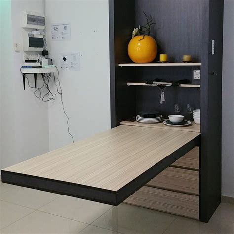 Where Can I Buy Hidden Dining Table Inside Cabinet